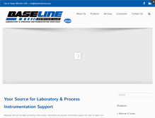 Tablet Screenshot of baselineservice.com